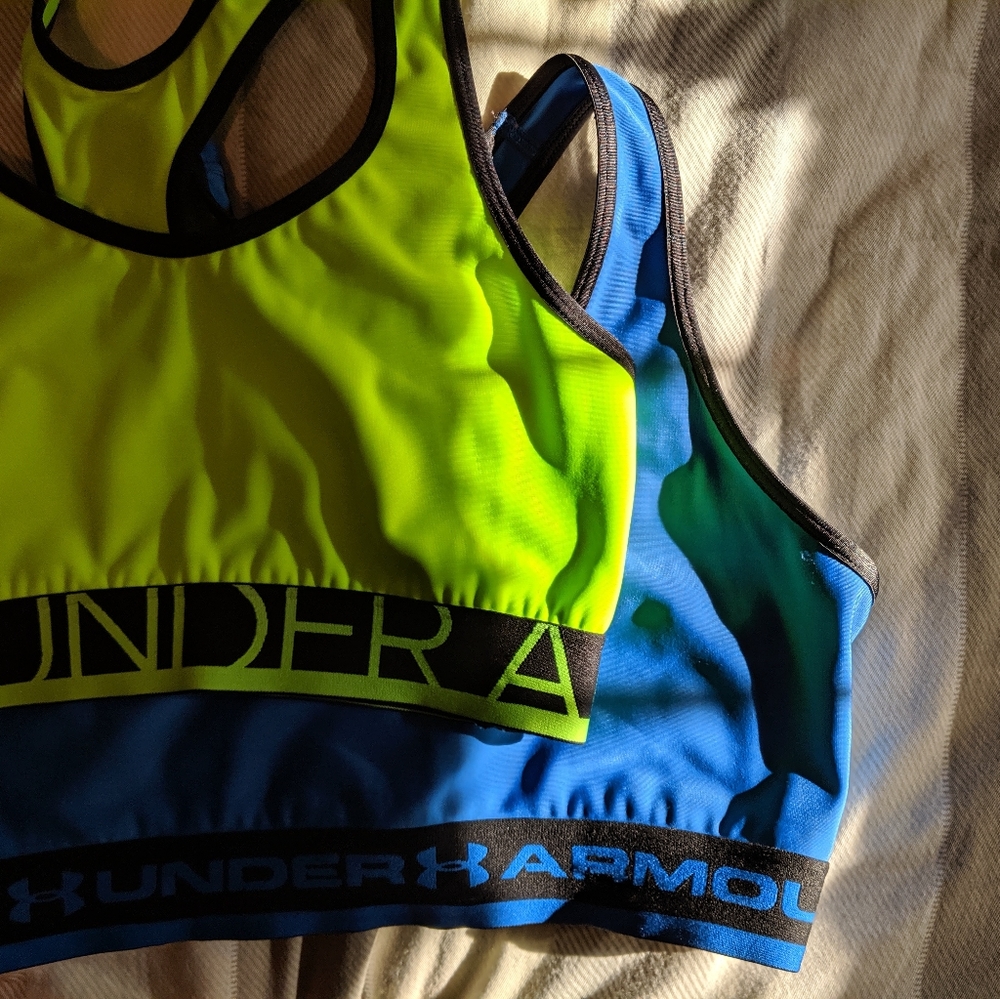 Under Armour Sports Bra, Set of 2 (M)
